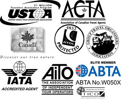 certificates logos map